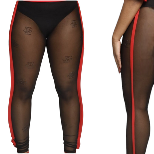 Scarlet obsession mesh leggings