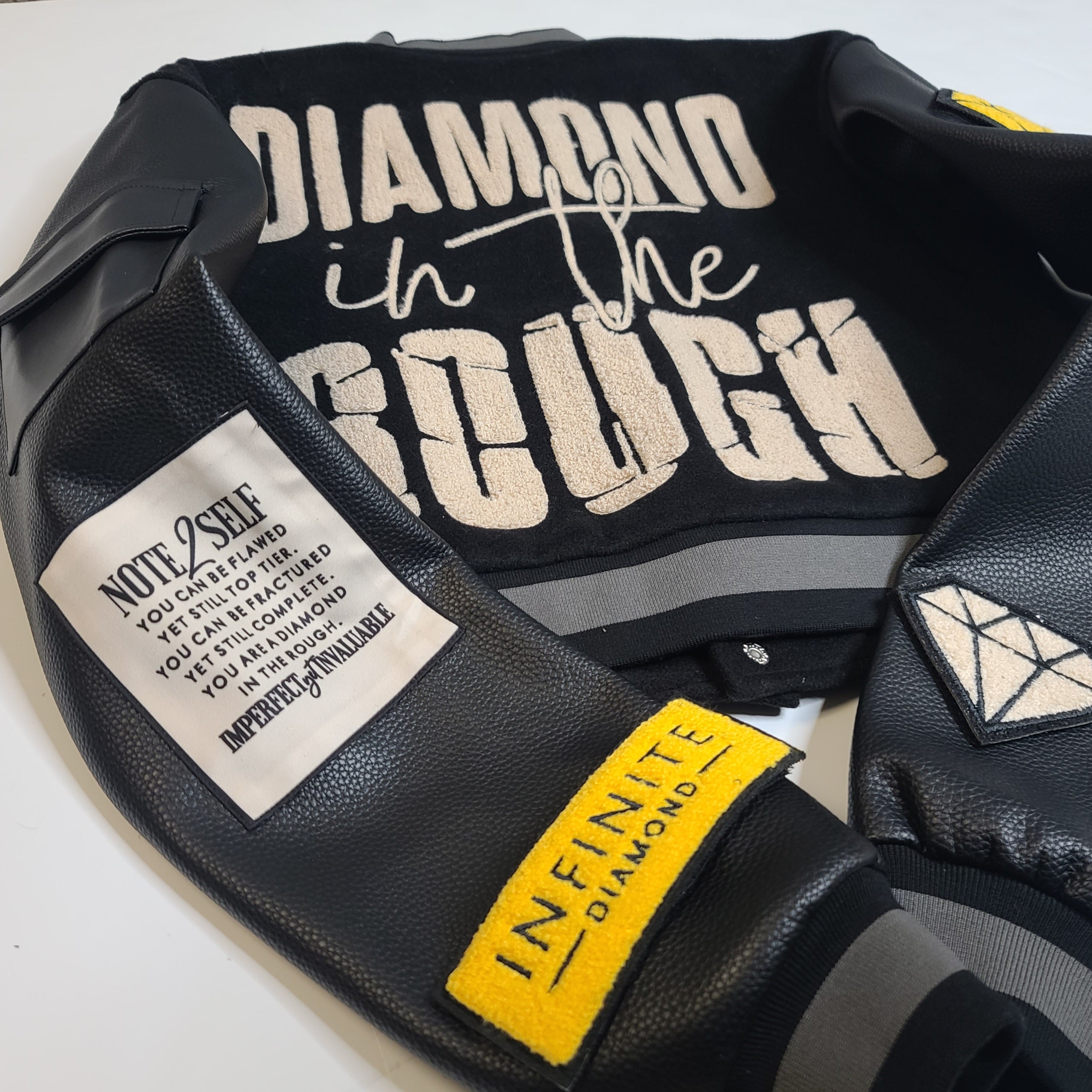 Diamond in the Rough Varsity Jacket