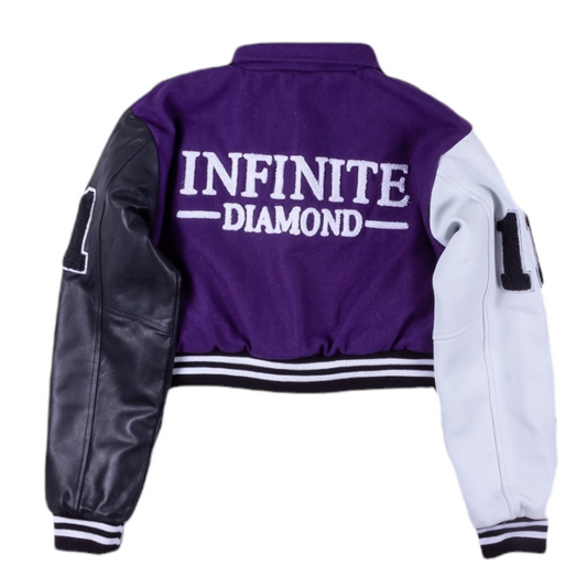 11:11  Cropped Varsity Jacket